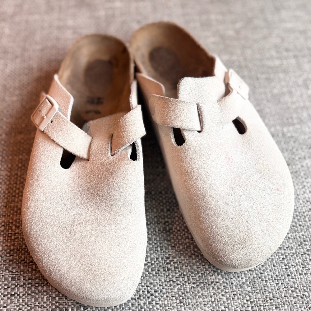 Birkenstock clog cream colored Shoes size 40